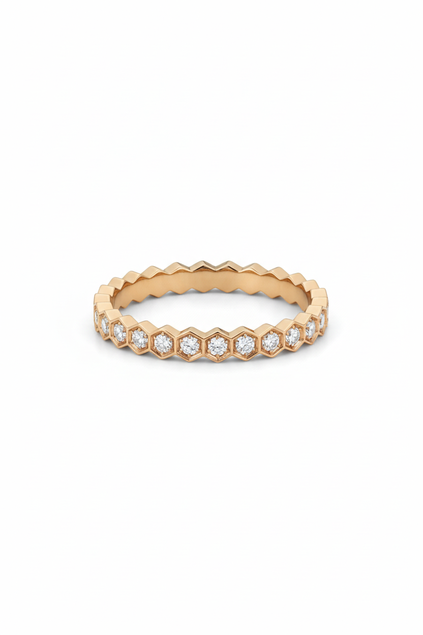 Petek Eternity Yüzük - Cartier Standart