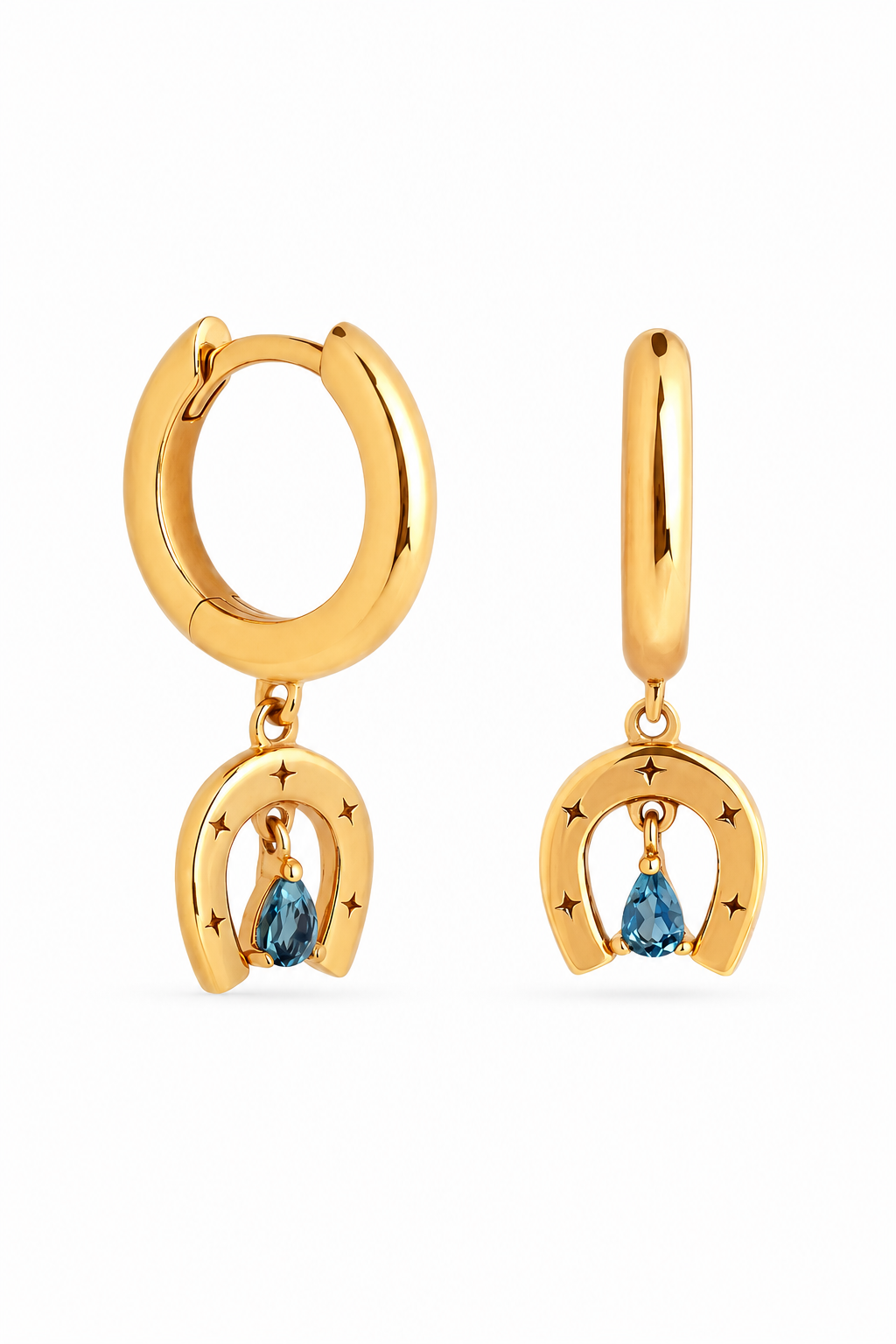 LUCKY MINI DROP EARRINGS