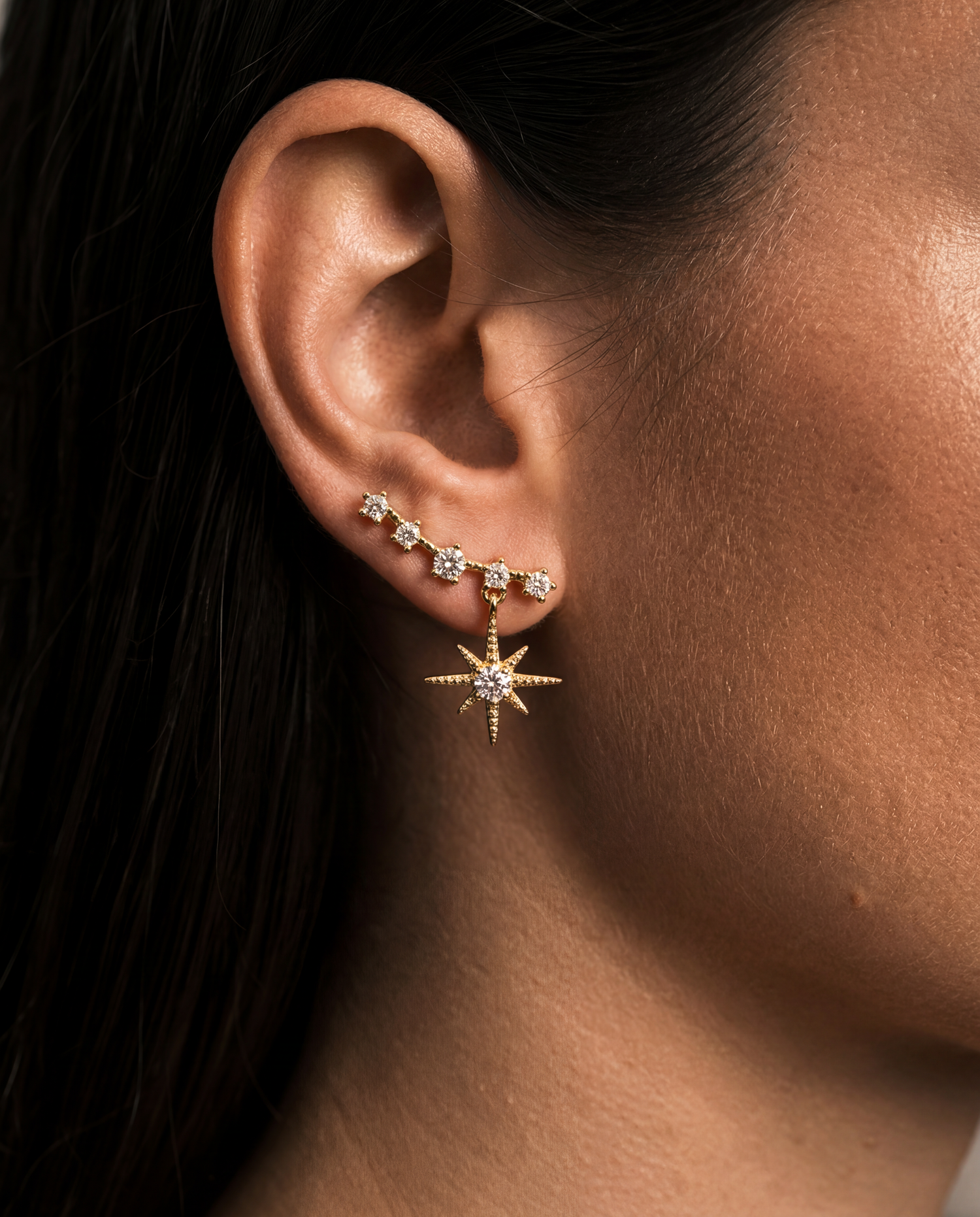 Celestıal Drıft Star Küpe