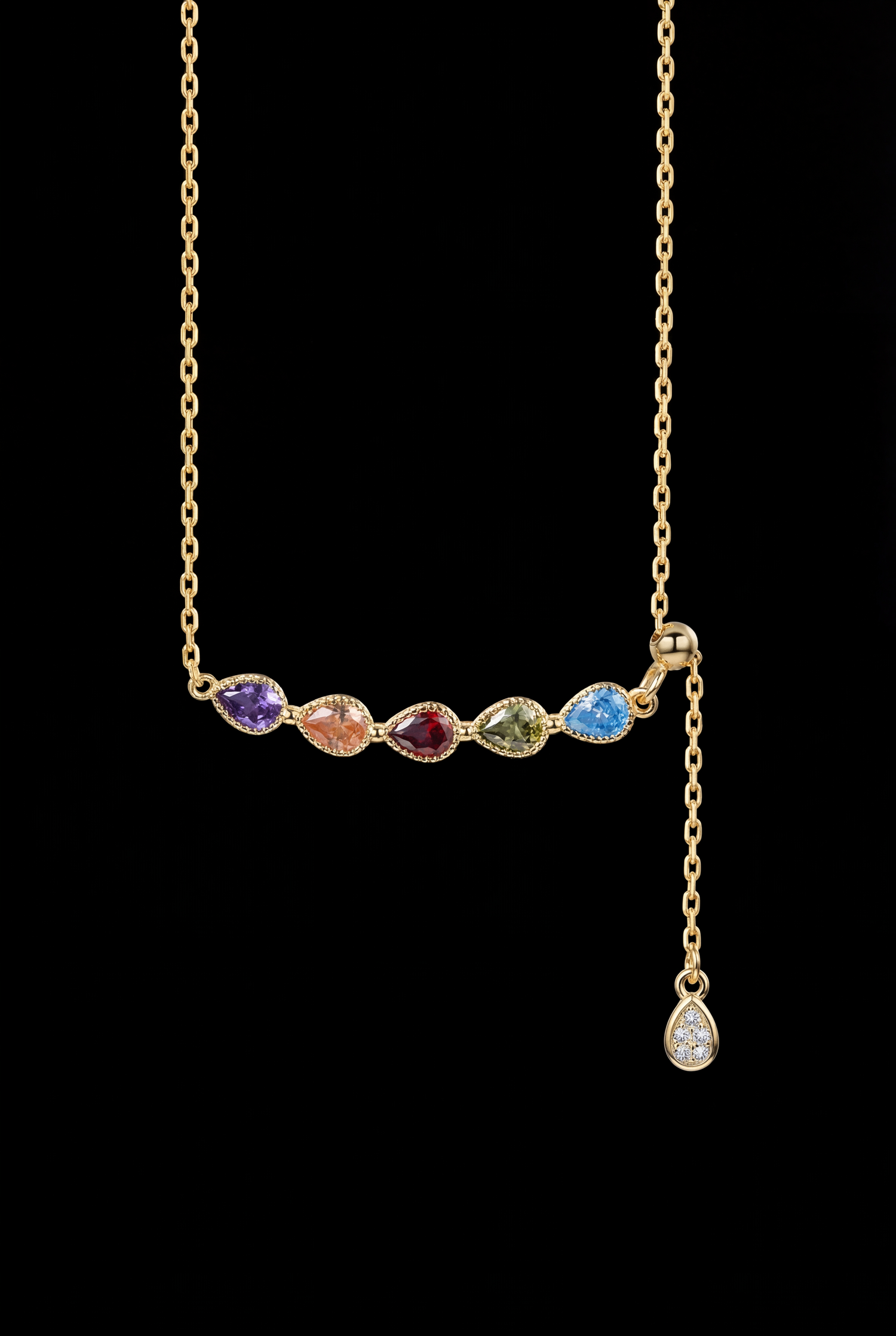 Étoıles Prısmatıques Kolye