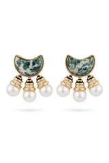 Jade Luna Pearl Küpe