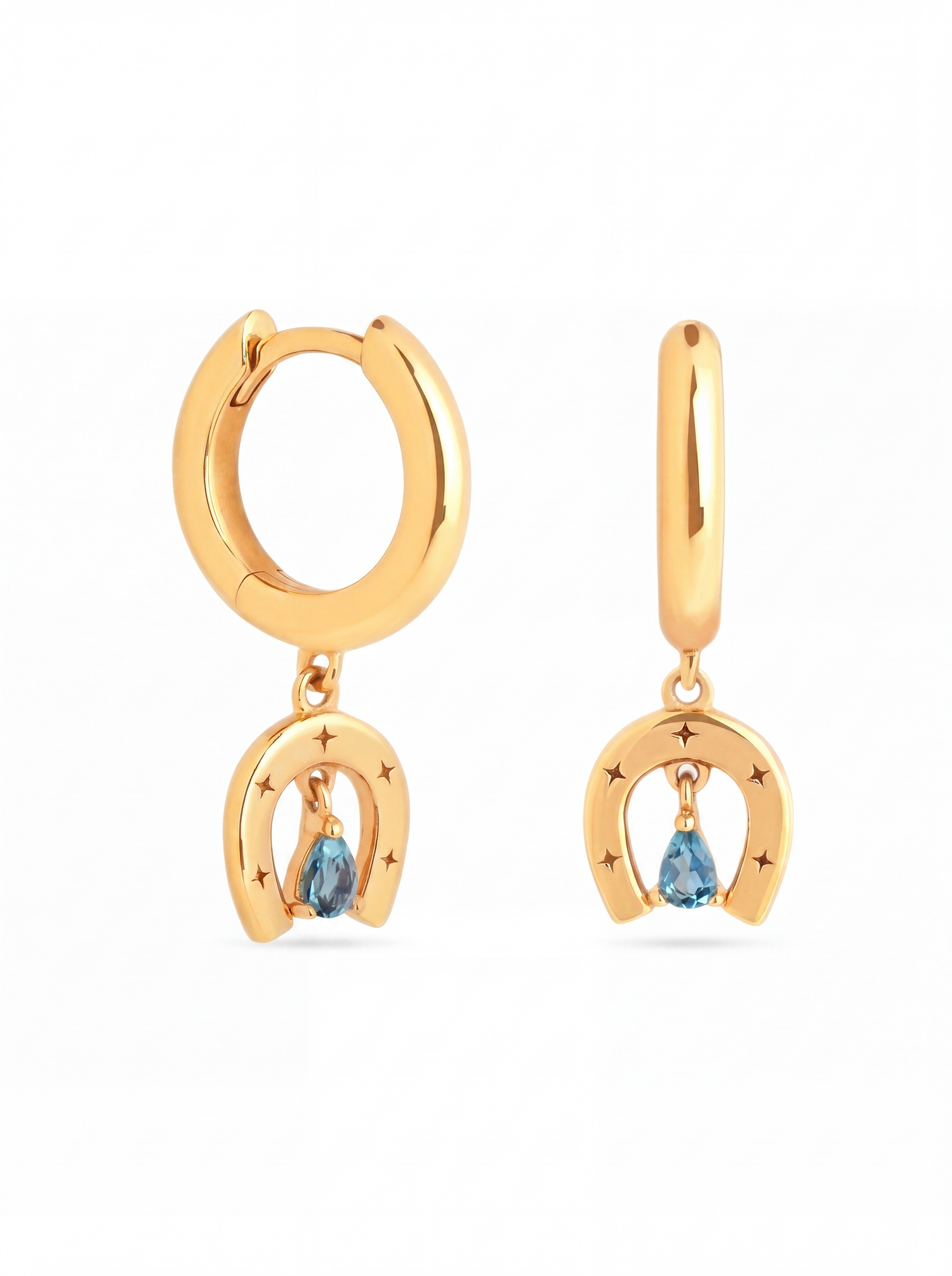 LUCKY MINI DROP EARRINGS