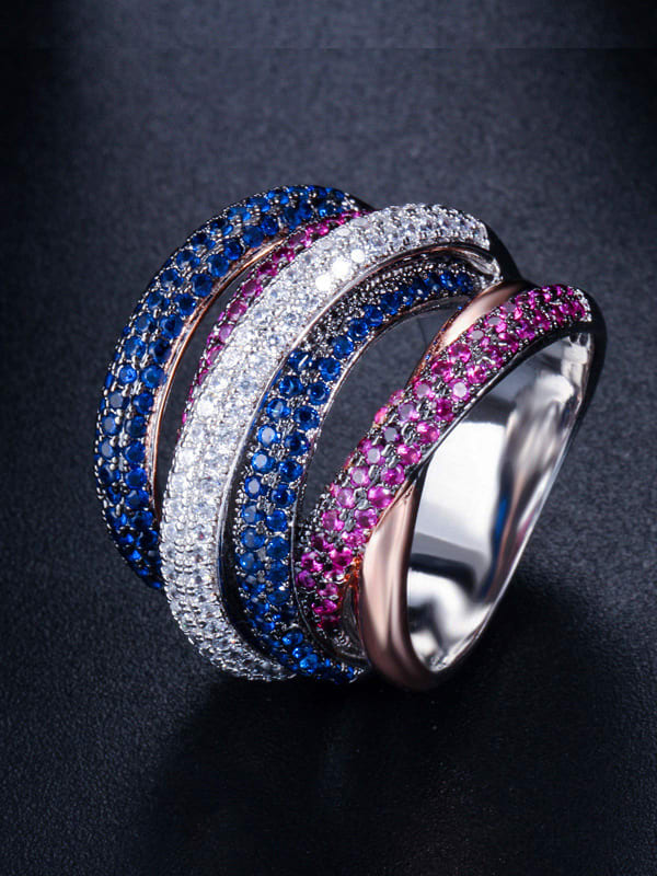 PLATINUM SUPERNOVA RING