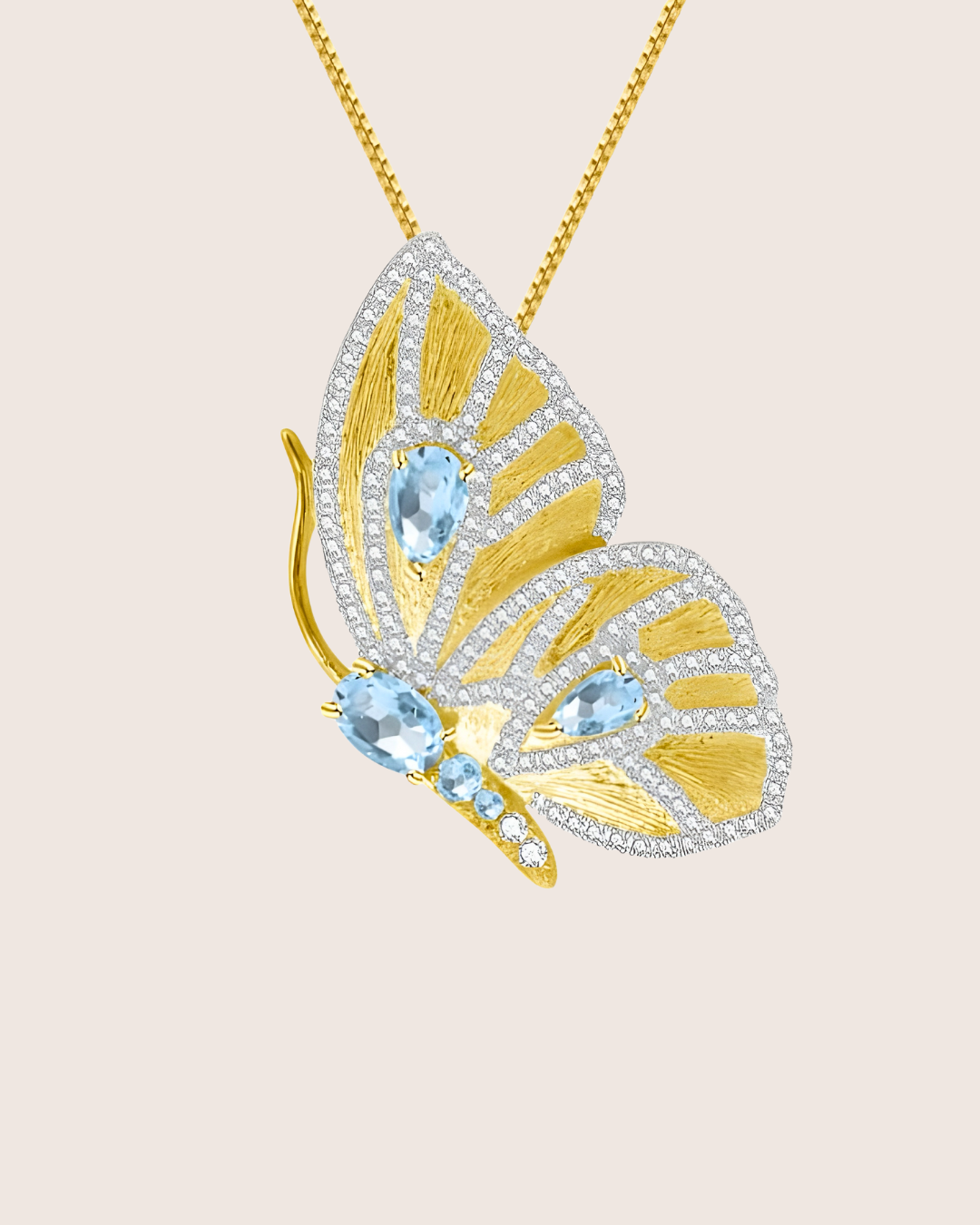 PAPILLION DE NUIT NECKLACE