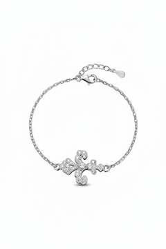 Fleur-de-lis Bileklik - Beyaz Arka Plan + Kırpılmış + Minik Shadow