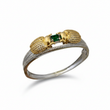 Oreade Bilezik - Yeşil Taş Lüks Kalite